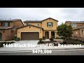 1440 Black Diamond Drive Beaumont CA for sale