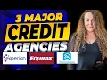 How to Contact Experian Equifax Transunion 2026 Credit Bureaus Ep 11