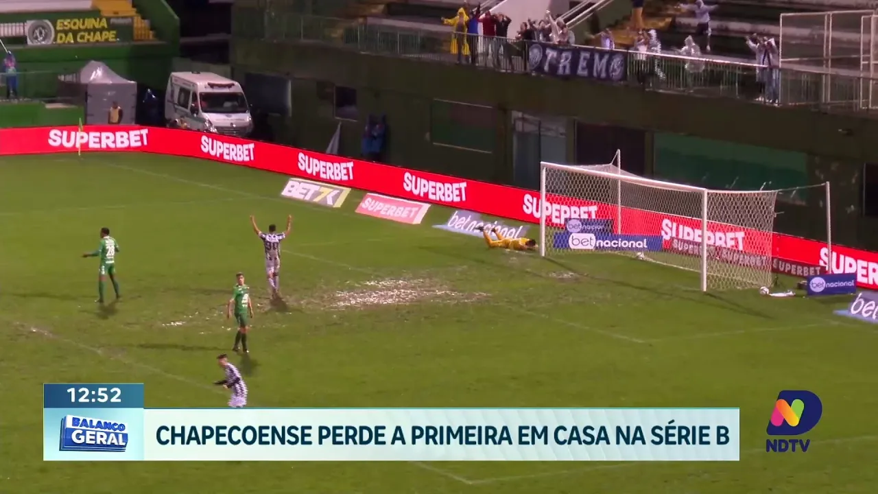 Chapecoense sofre derrota inesperada em casa na Série B