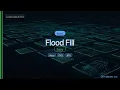 LeetCode 733 Flood Fill The Array Scan Trick C