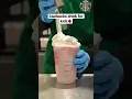 Lagu Strawberry Frappuccino🍓 there’s no coffee! #shorts #starbucks