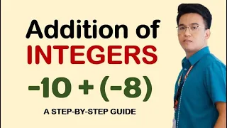 Addition of Integers - Step by Step Guide by Math Teacher Gon