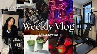 VLOG: Days In My Life, Creating Home Gym, Acting Headshots, etc