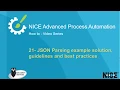 JSON Parsing example solution guidelines and best practices