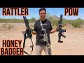 Honey Badger vs Rattler vs PDW