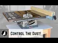 Adding Dust Collection to My Vintage Craftsman Table Saw Woodworking Shop Build