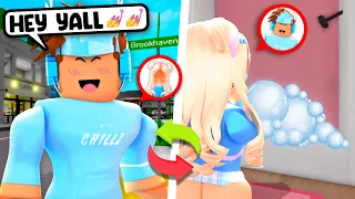 I SWITCHED LIVES With My GIRLFRIEND... (Brookhaven)