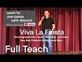 Download Lagu BEGINNER LINE DANCE LESSON 173 - Viva La Fiesta - Part 1 - Full Teach
