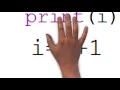 Programming with Python Program of while loop to print 1 to 10 numbers