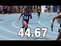 This Maryland Powerhouse Clocks Insane 44 67 At The Florida Relays