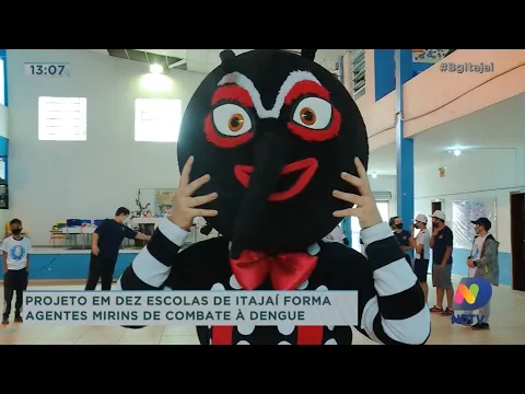 Projeto em dez escolas de Itajaí forma agentes mirins de combate a dengue