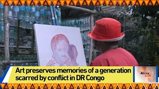 Art preserves memories of a generation scarred by conflict in DR Congo