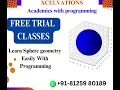 Learn Sphere geometry Easily With Programming