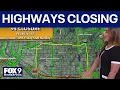 Several Twin Cities highways closing at the same time this weekend