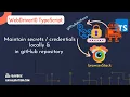 Maintaining locally and in git repo for githubActions browserStack
