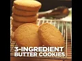 Lagu 3 - Ingredient Butter Cookies | Home Foodie #Madalicious