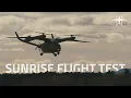 Sunrise eVTOL Flight Test