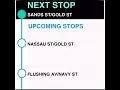 B69 to Kensington Cortelyou Rd via Vanderbilt Bus announcements