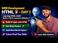 Learning MERN Stack Until E-commerce Build HTML Day 2 MERN Full Course 2026