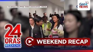 24 oras weekend parts 3 u00264 alex eala is back sanggol nahiwa sa binyag batang weather boy atbp 