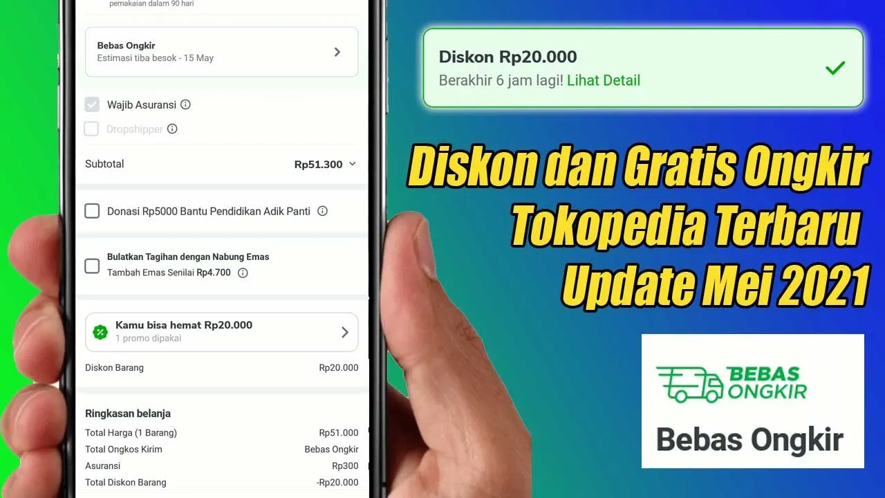 CARA MENGGUNAKAN KUPON CASHBACK THR 1 JUTA TOKOPEDIA TERBARU 2020