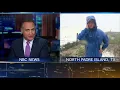 Meteorologist David Yeomans hurricane footage