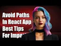 How to Avoid Relative Path Imports in Create React App Best Practices
