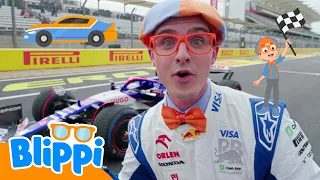 Carrera de autos con Blippi 🏎️💨🏁🏆 Blippi Español
