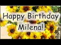 Lagu Happy Birthday Milena! Alles Gute zum Geburtstag!
