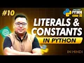 Literals and Constants in Python Explained Python Using AI Course in Hindi