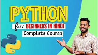 Python Tutorial For Beginners in Hindi Complete Python Course