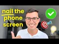 How to ACE Your Recruiter Phone Screen Interview Prep Fast Answer Smart Win the Call