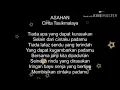 Download Lagu ASAHAN – CINTA TASIK MALAYA  (Lirik) top musik