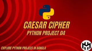 Caesar Cipher Encryption and Decryption in Python Python Projects for Beginners in Bangla
