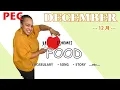December FOOD PEC kinder class
