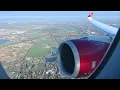 ENGINE ROAR Virgin Atlantic A350-1000 takeoff from London Heathrow