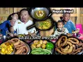 Download Lagu Homemade Nepali Bread (Sel Roti) \u0026 vegetable recipe made by a village family || Nepali Village Vlog