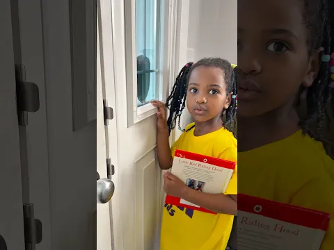 Gigi Learns to Never open the Door for Strangers !  🥷