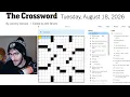 This Is Looking Like A Good Week NYT New York Times Crossword - Tuesday August 18