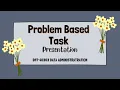 Database Administration Problem Based Task