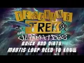 Mantis Loop Need to Know STFC