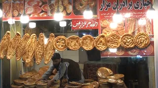 Documentary Round Breads In Afghanistan مستند نانوایی های گرده پزی در افغانستان 