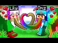 Omz Rainbow and Lily Noob Brainrot Love Story in Minecraft!