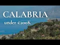 Sea View Homes Under E200K in Italy Calabria Edition