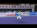 1st Taolu World Cup - Tak Yan Samuei Hui (HKG) - Men's Taijijian - 2nd Place
