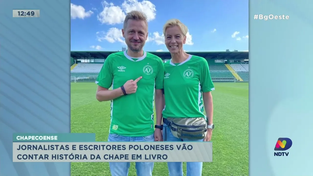 Jornalistas e escritores poloneses vão contar história da Chape em livro