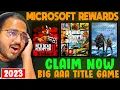 Claim Now AAA Titles GAME With Microsoft Rewards 2023 How To Earn Microsoft Rewards Points
