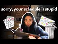the perfect study plan destroyed me