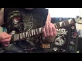 Onslaught -  Thermonuclear devastation (Guitar cover)