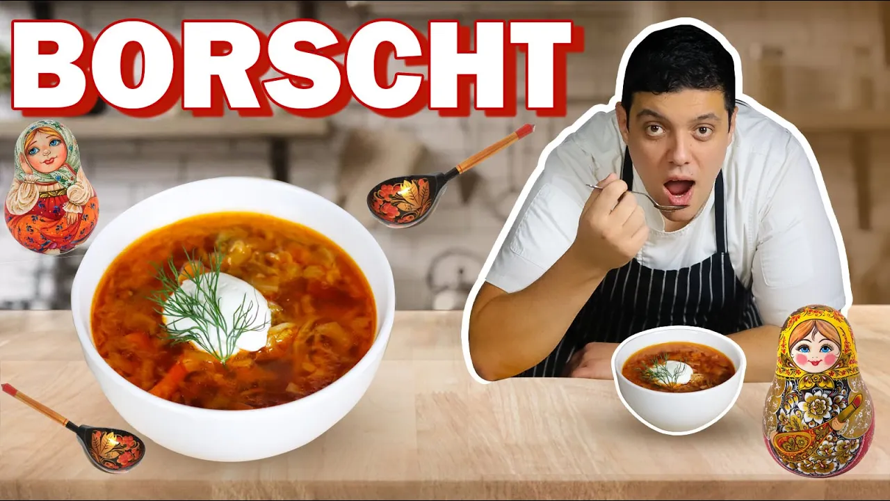 How to Make Borscht Soup   Recipe by Lounging with Lenny